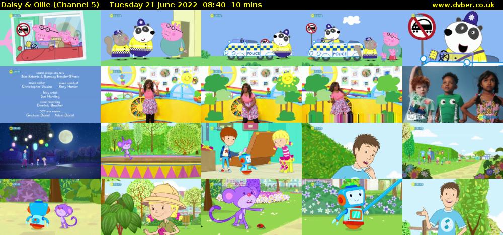 Daisy & Ollie (Channel 5) Tuesday 21 June 2022 08:40 - 08:50
