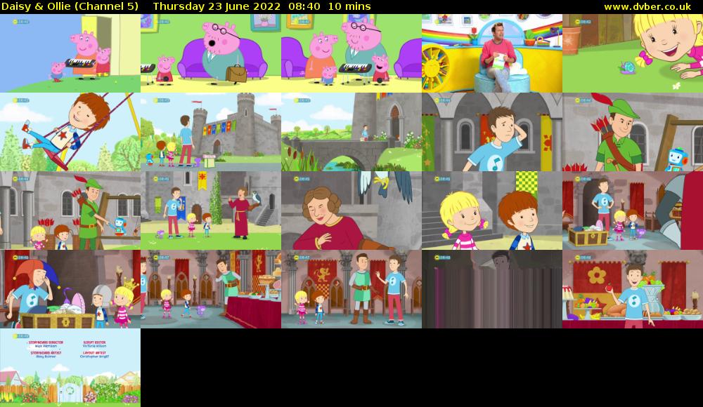 Daisy & Ollie (Channel 5) Thursday 23 June 2022 08:40 - 08:50