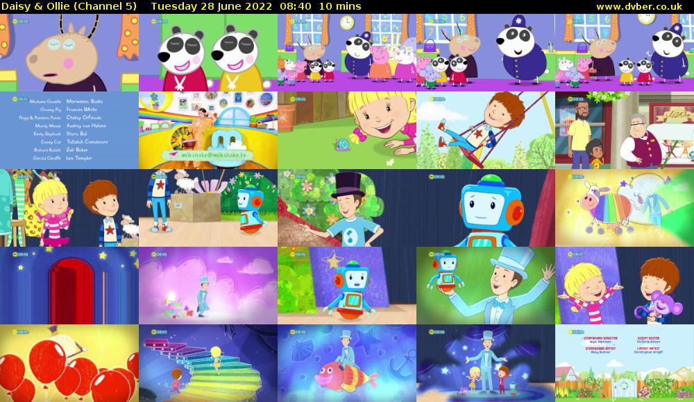 Daisy & Ollie (Channel 5) Tuesday 28 June 2022 08:40 - 08:50