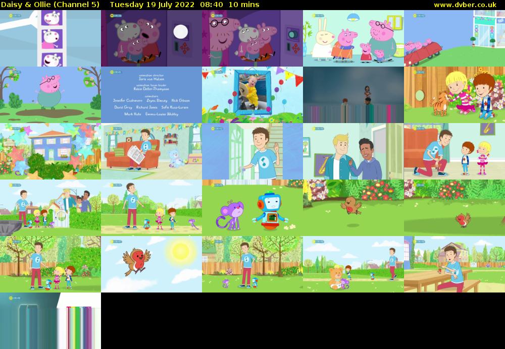 Daisy & Ollie (Channel 5) Tuesday 19 July 2022 08:40 - 08:50
