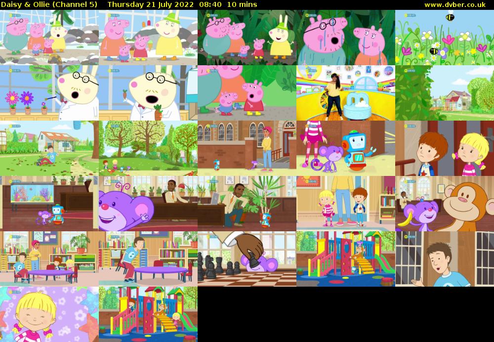 Daisy & Ollie (Channel 5) Thursday 21 July 2022 08:40 - 08:50