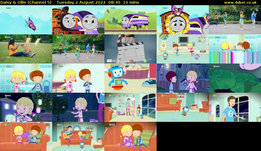 Daisy & Ollie (Channel 5) Tuesday 2 August 2022 08:40 - 08:50