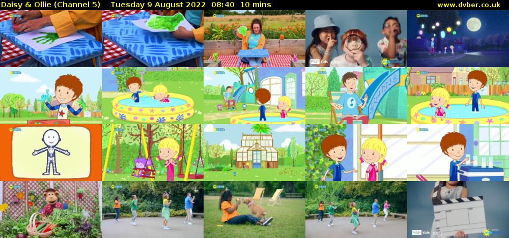 Daisy & Ollie (Channel 5) Tuesday 9 August 2022 08:40 - 08:50