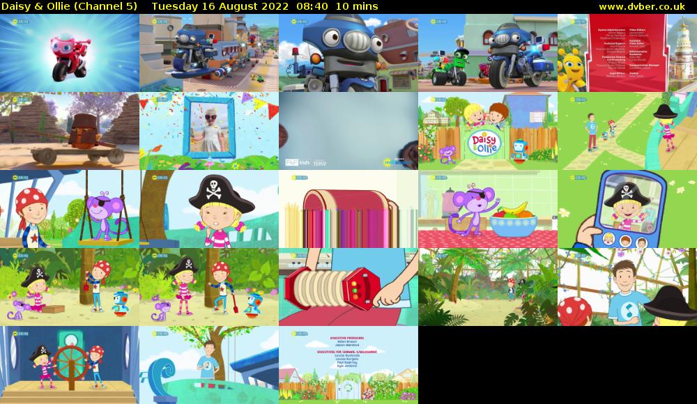 Daisy & Ollie (Channel 5) Tuesday 16 August 2022 08:40 - 08:50