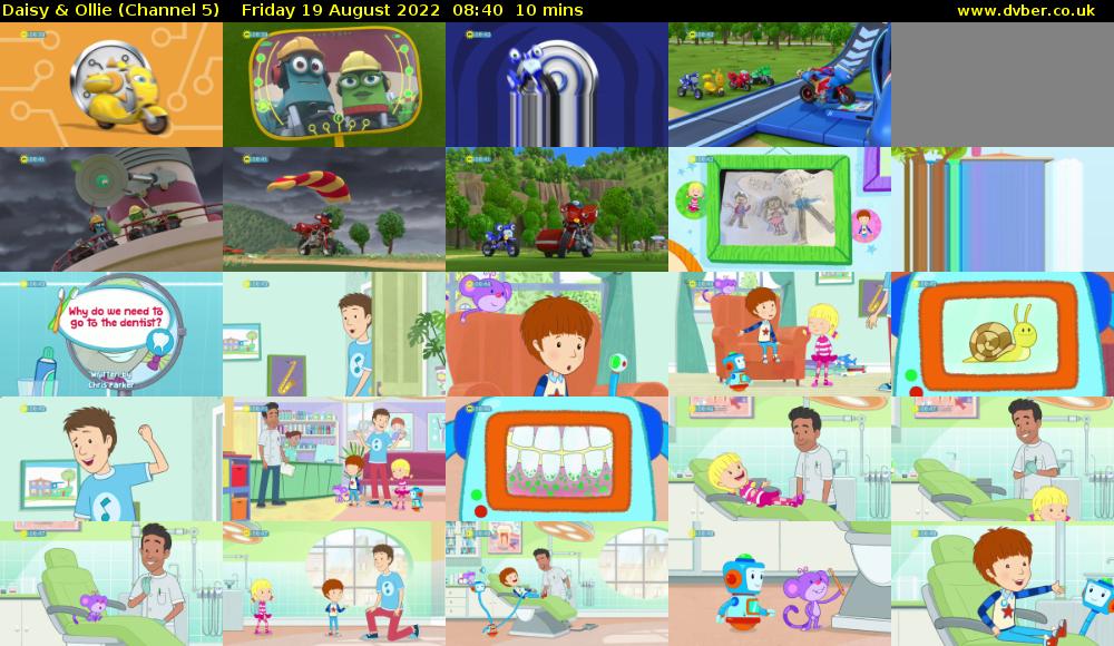 Daisy & Ollie (Channel 5) Friday 19 August 2022 08:40 - 08:50