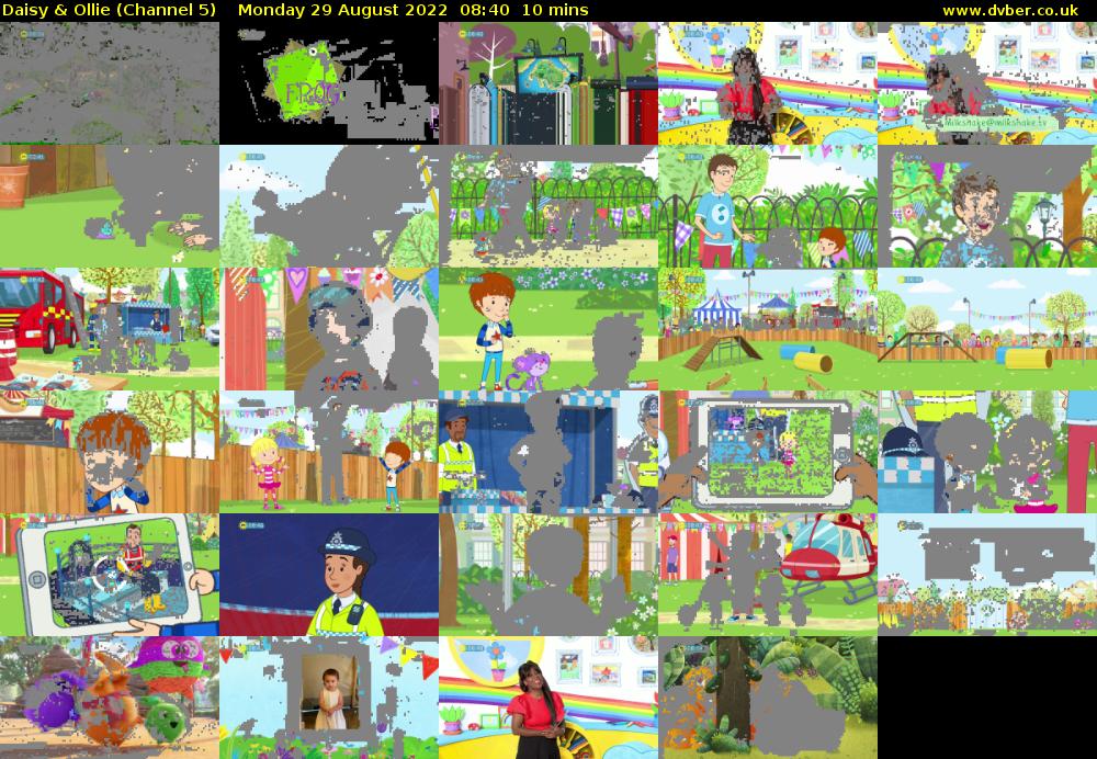 Daisy & Ollie (Channel 5) Monday 29 August 2022 08:40 - 08:50