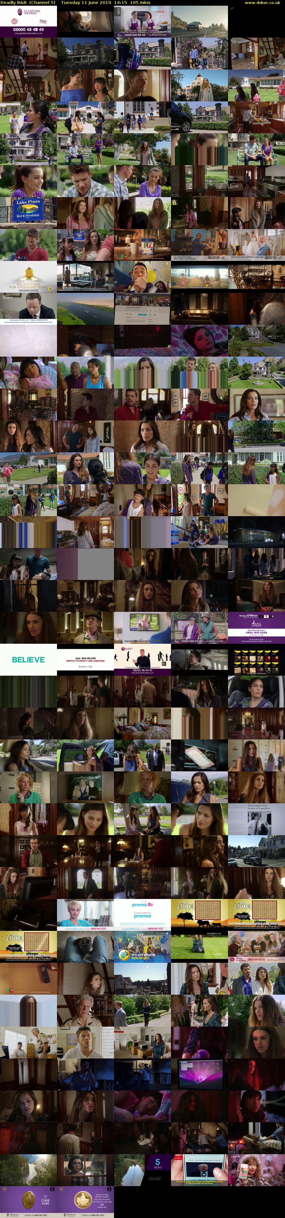 Deadly B&B  (Channel 5) Tuesday 11 June 2019 14:15 - 16:00