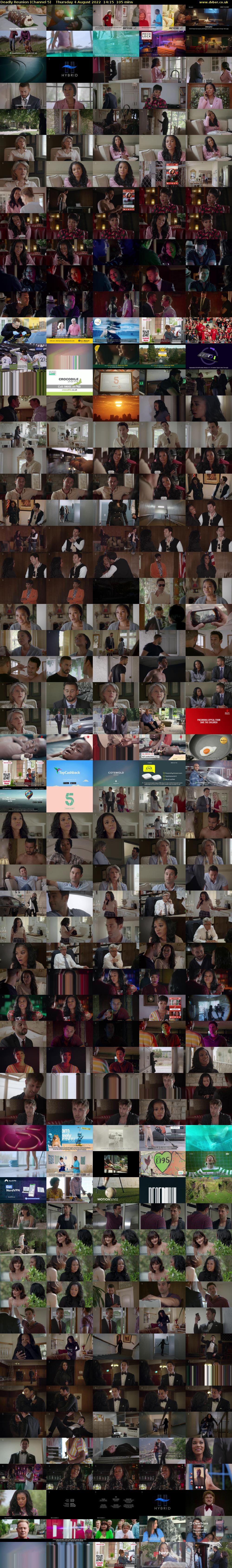 Deadly Reunion (Channel 5) Thursday 4 August 2022 14:15 - 16:00