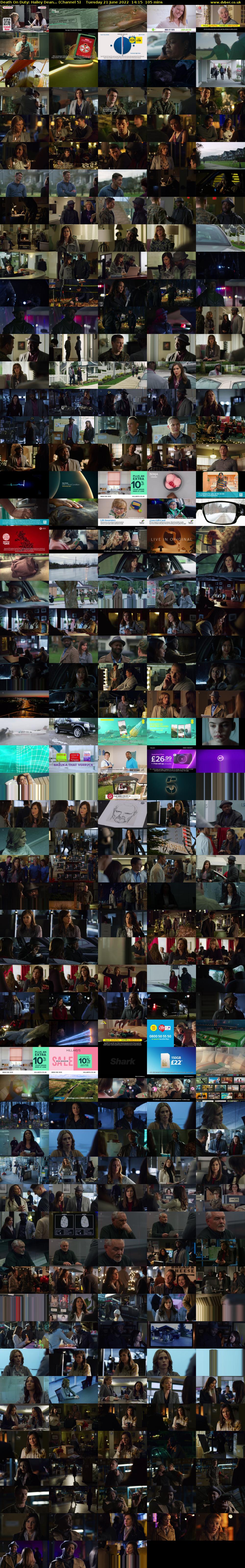 Death On Duty: Hailey Dean... (Channel 5) Tuesday 21 June 2022 14:15 - 16:00