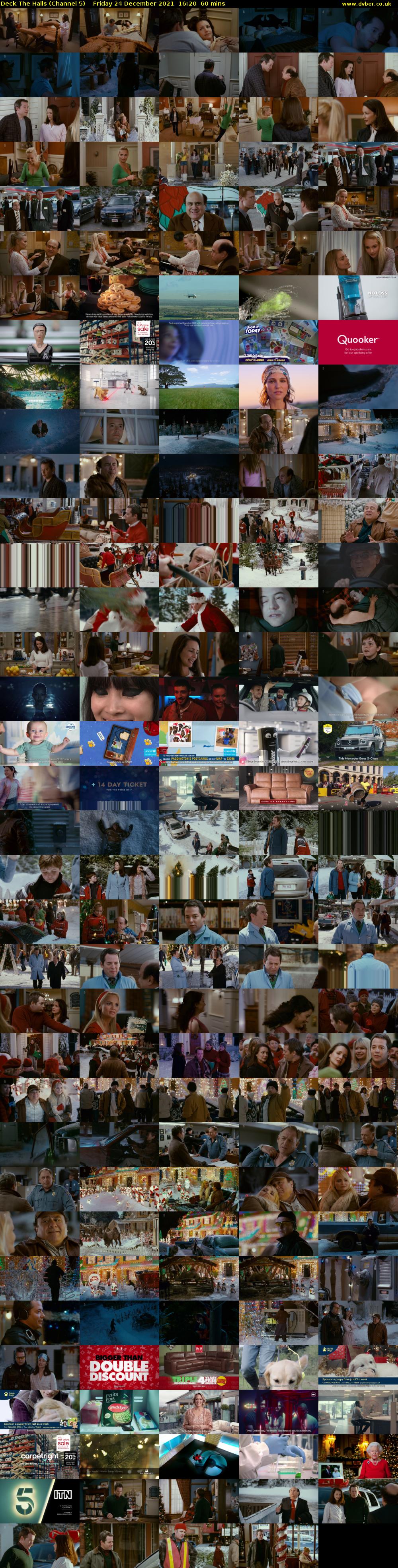 Deck The Halls (Channel 5) Friday 24 December 2021 16:20 - 17:20