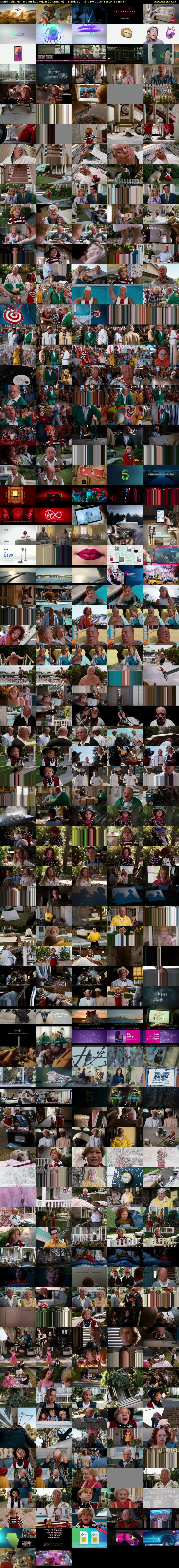 Dennis the Menace Strikes Again (Channel 5) Sunday 14 January 2018 15:15 - 16:40