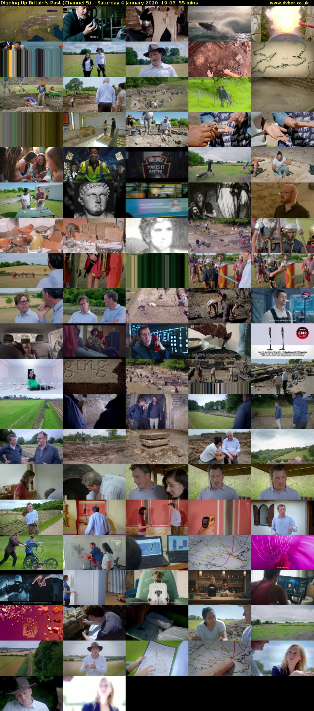 Digging Up Britain's Past (Channel 5) Saturday 4 January 2020 19:05 - 20:00
