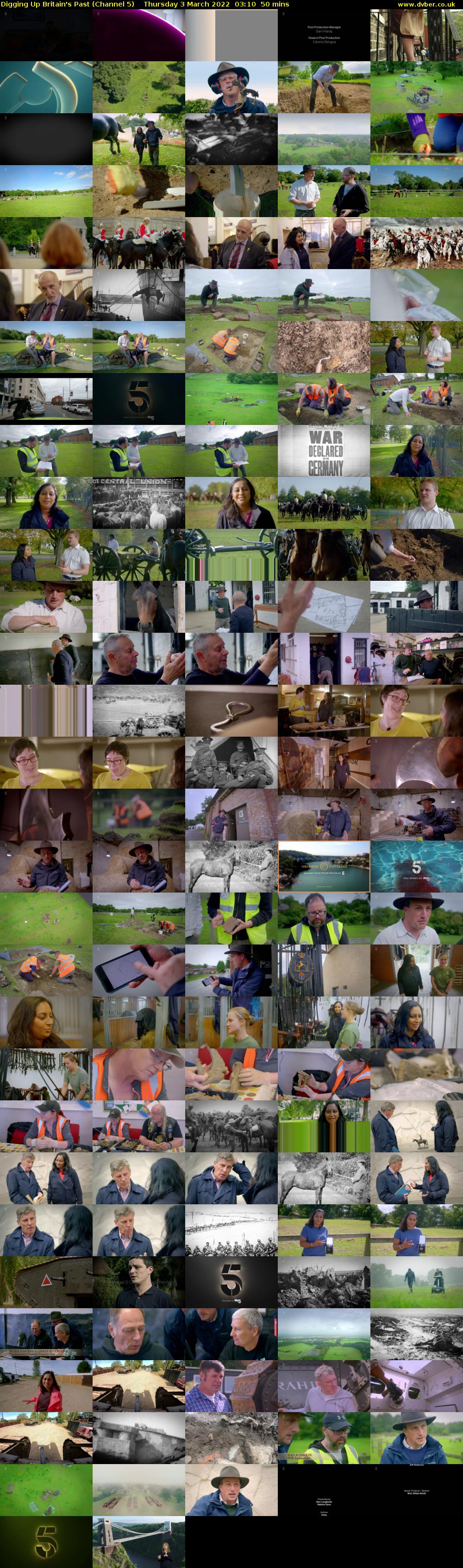 Digging Up Britain's Past (Channel 5) Thursday 3 March 2022 03:10 - 04:00