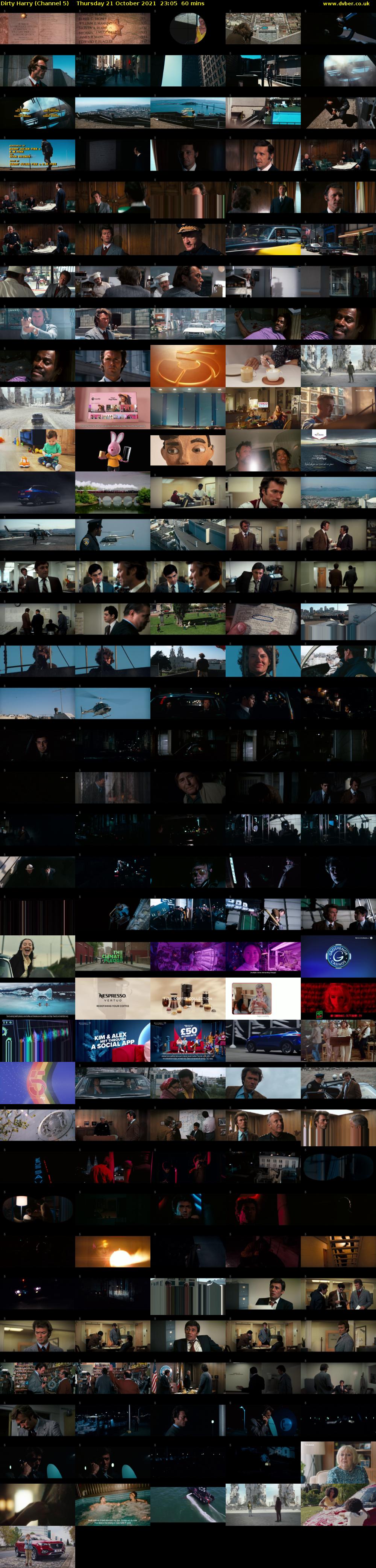 Dirty Harry (Channel 5) Thursday 21 October 2021 23:05 - 00:05