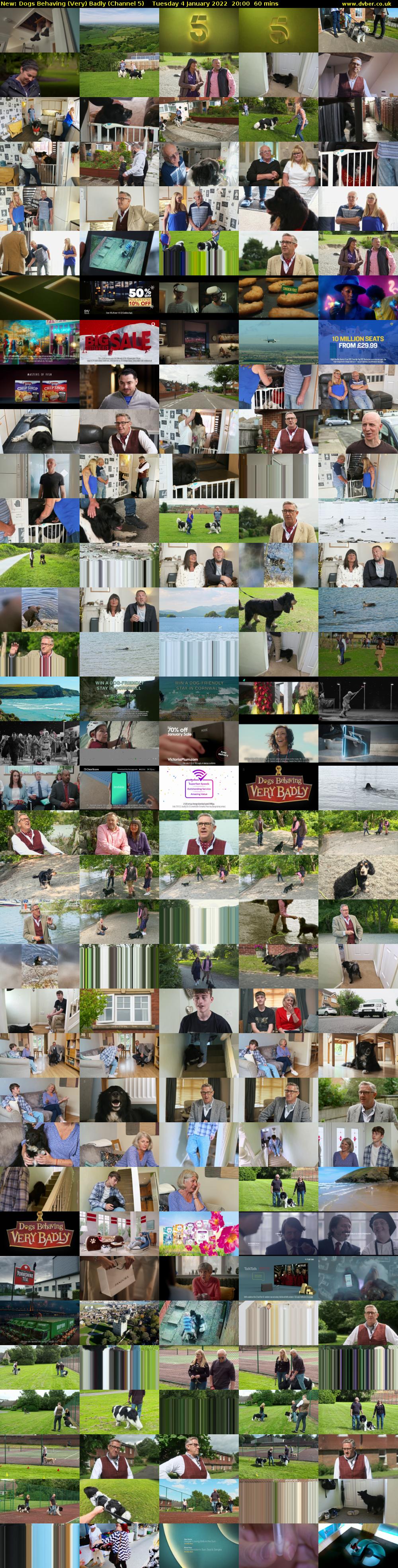 Dogs Behaving (Very) Badly (Channel 5) Tuesday 4 January 2022 20:00 - 21:00