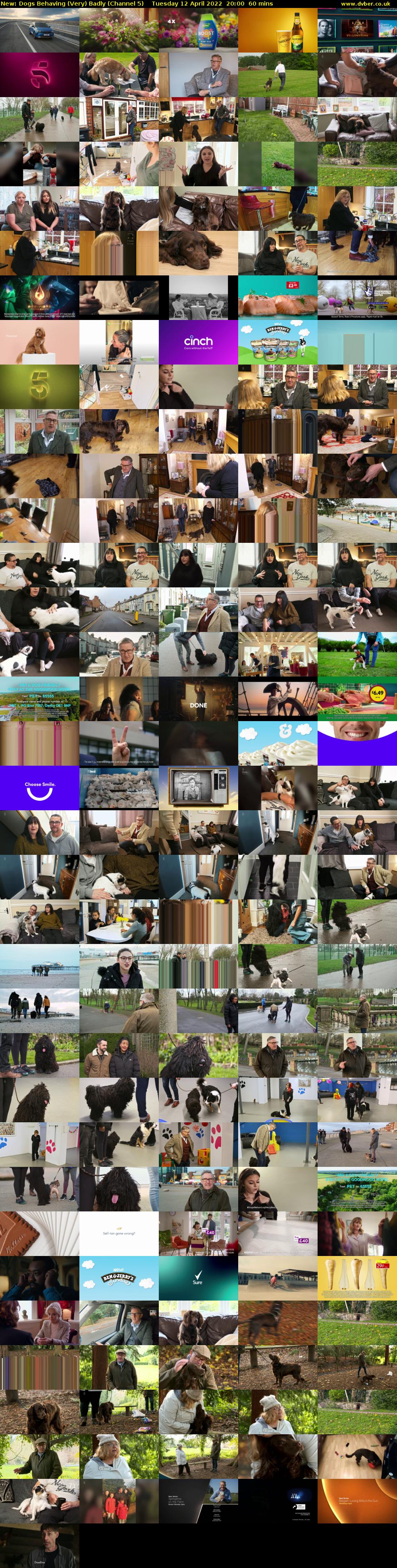 Dogs Behaving (Very) Badly (Channel 5) Tuesday 12 April 2022 20:00 - 21:00