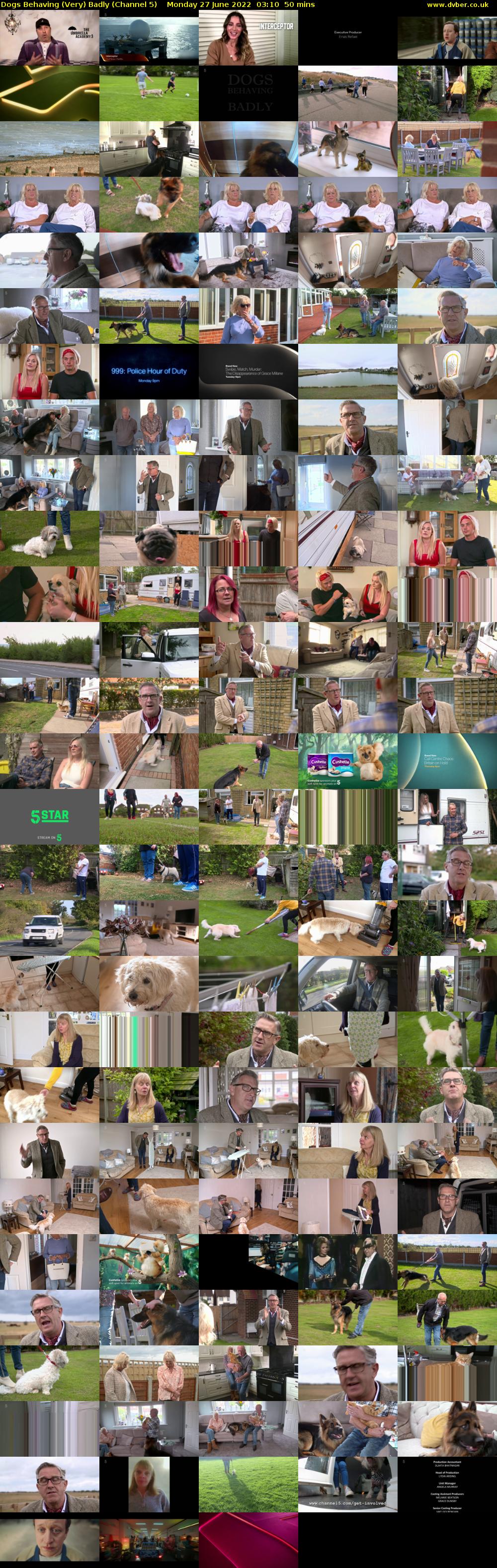Dogs Behaving (Very) Badly (Channel 5) Monday 27 June 2022 03:10 - 04:00