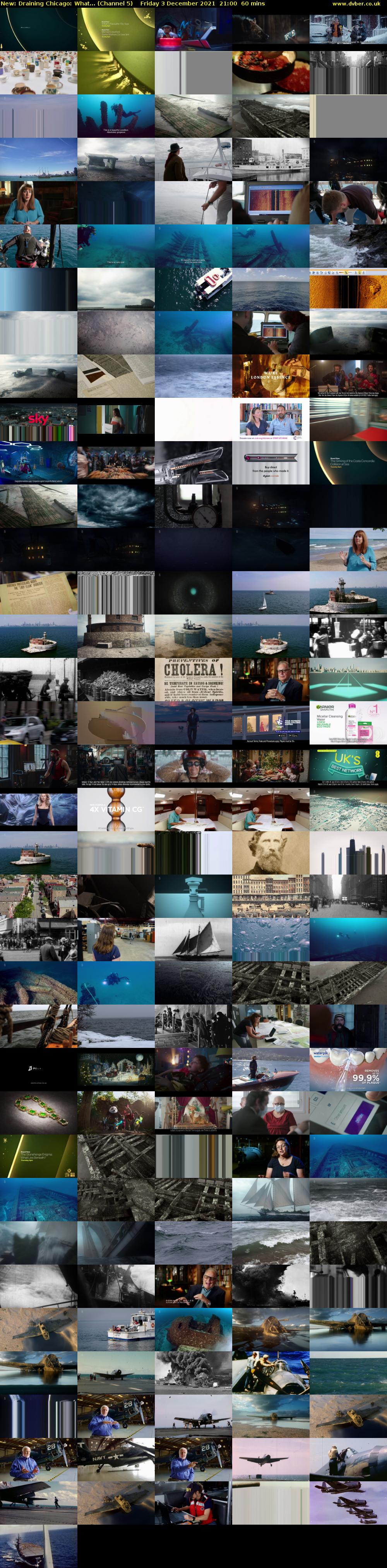 Draining Chicago: What... (Channel 5) Friday 3 December 2021 21:00 - 22:00