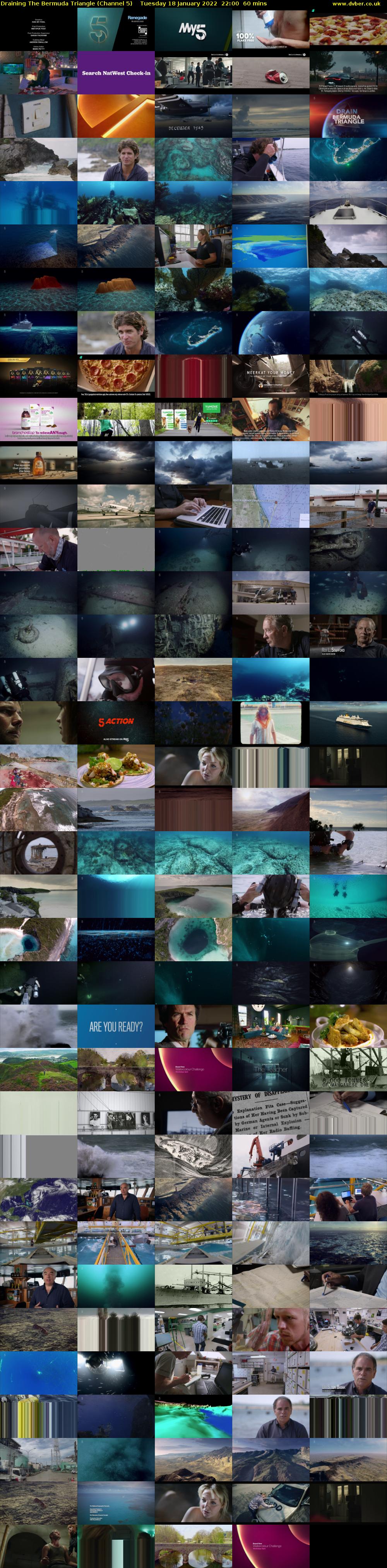 Draining The Bermuda Triangle (Channel 5) Tuesday 18 January 2022 22:00 - 23:00