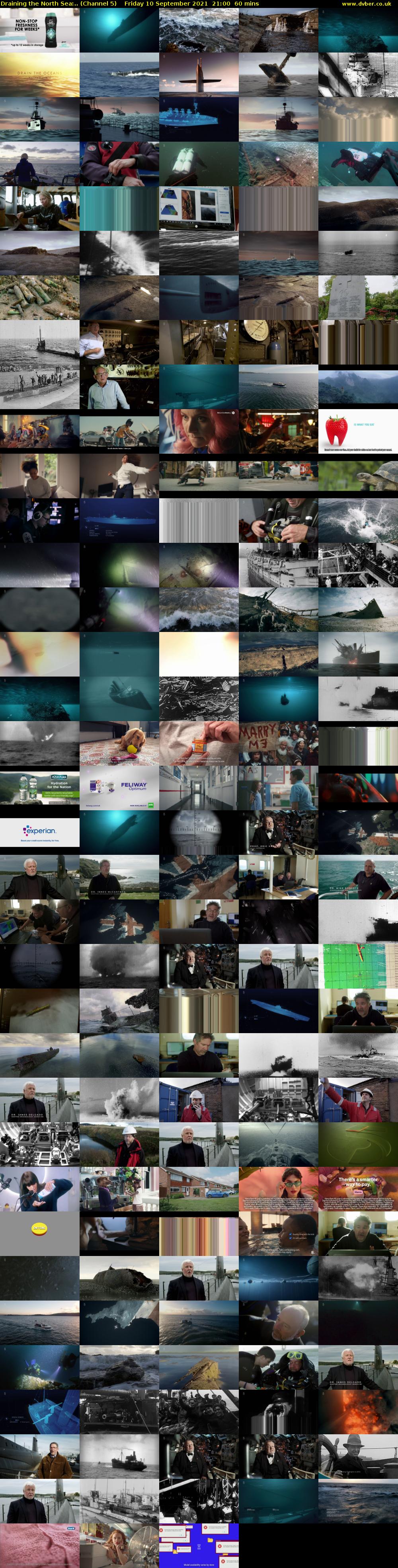 Draining the North Sea:.. (Channel 5) Friday 10 September 2021 21:00 - 22:00