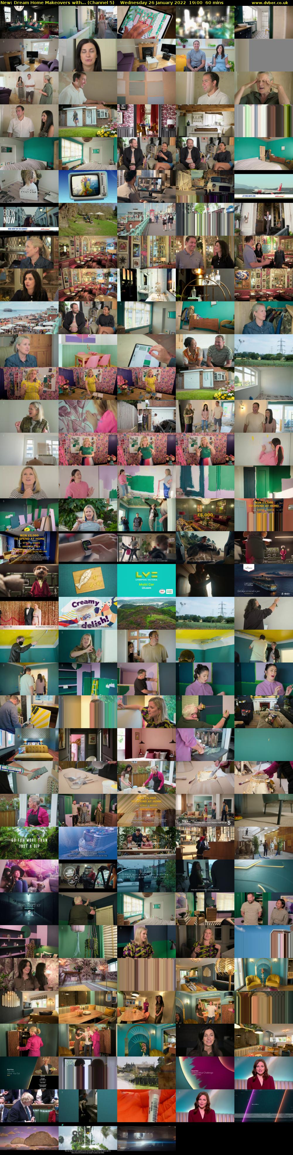 Dream Home Makeovers with... (Channel 5) Wednesday 26 January 2022 19:00 - 20:00