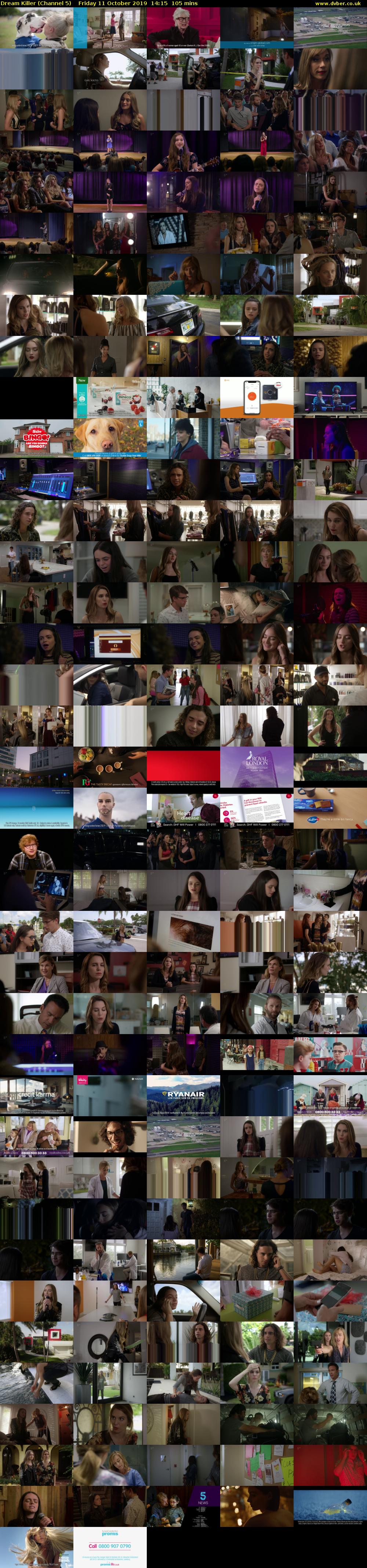 Dream Killer (Channel 5) Friday 11 October 2019 14:15 - 16:00