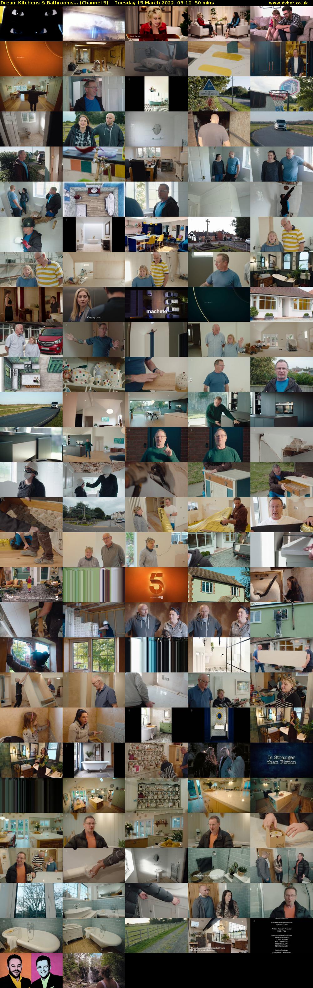Dream Kitchens & Bathrooms... (Channel 5) Tuesday 15 March 2022 03:10 - 04:00