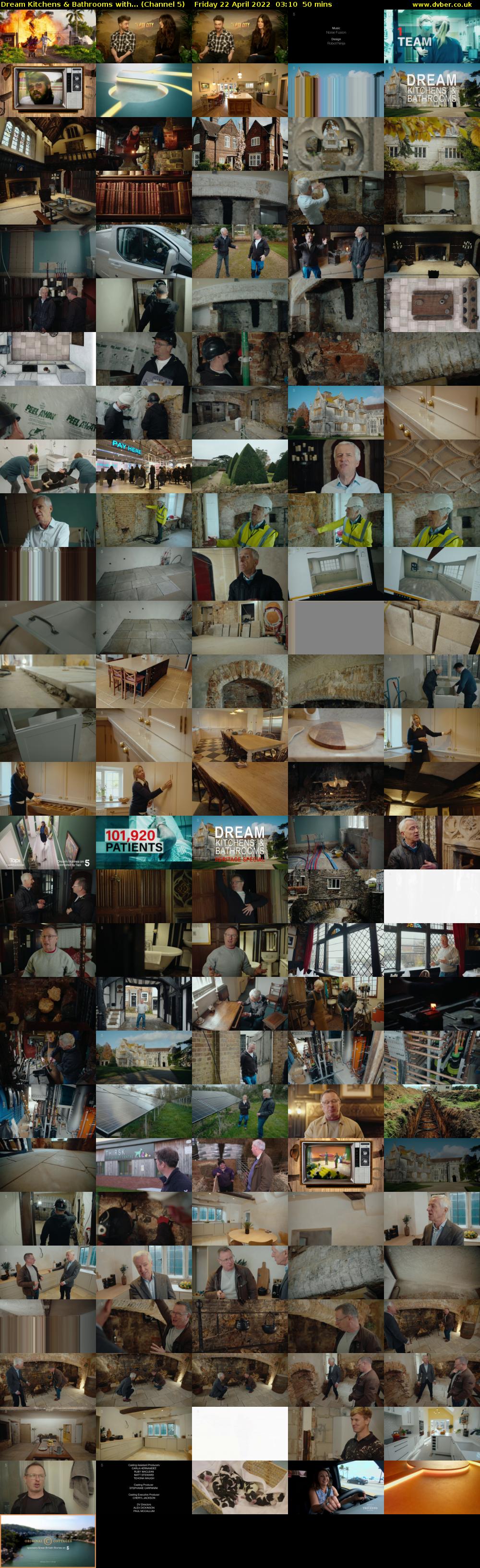 Dream Kitchens & Bathrooms with... (Channel 5) Friday 22 April 2022 03:10 - 04:00