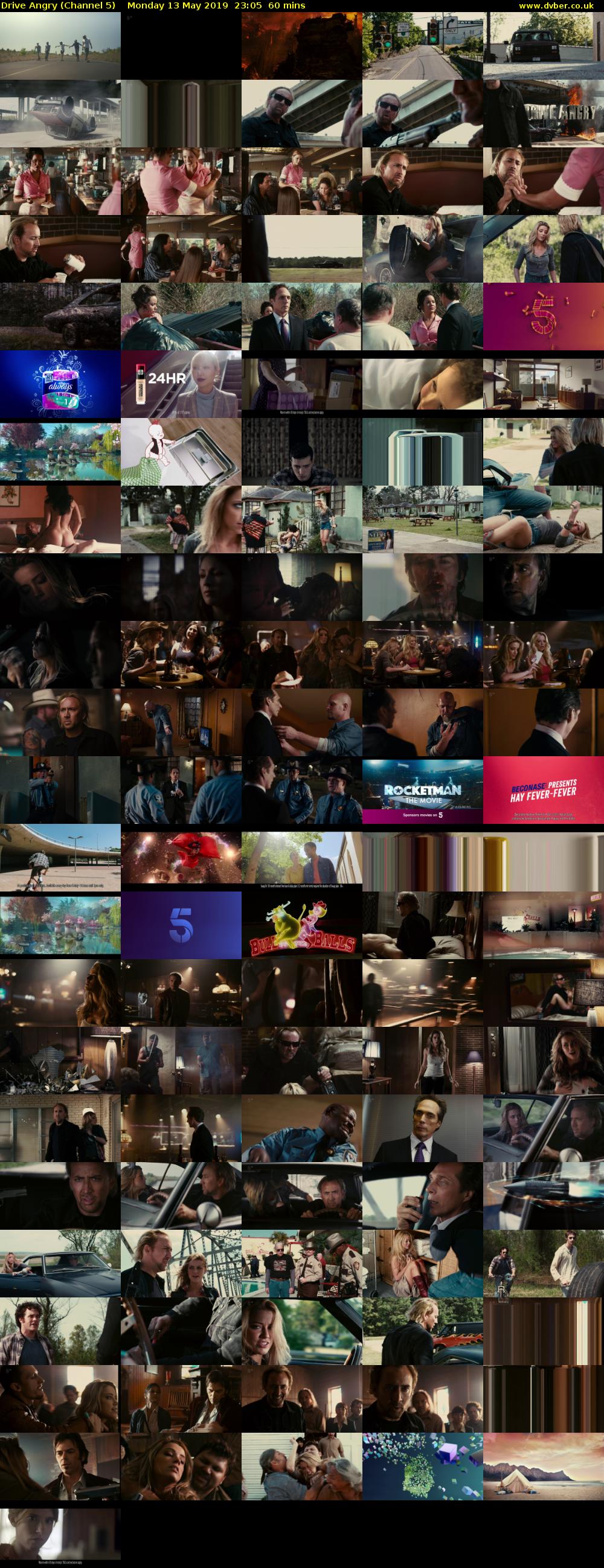 Drive Angry (Channel 5) Monday 13 May 2019 23:05 - 00:05