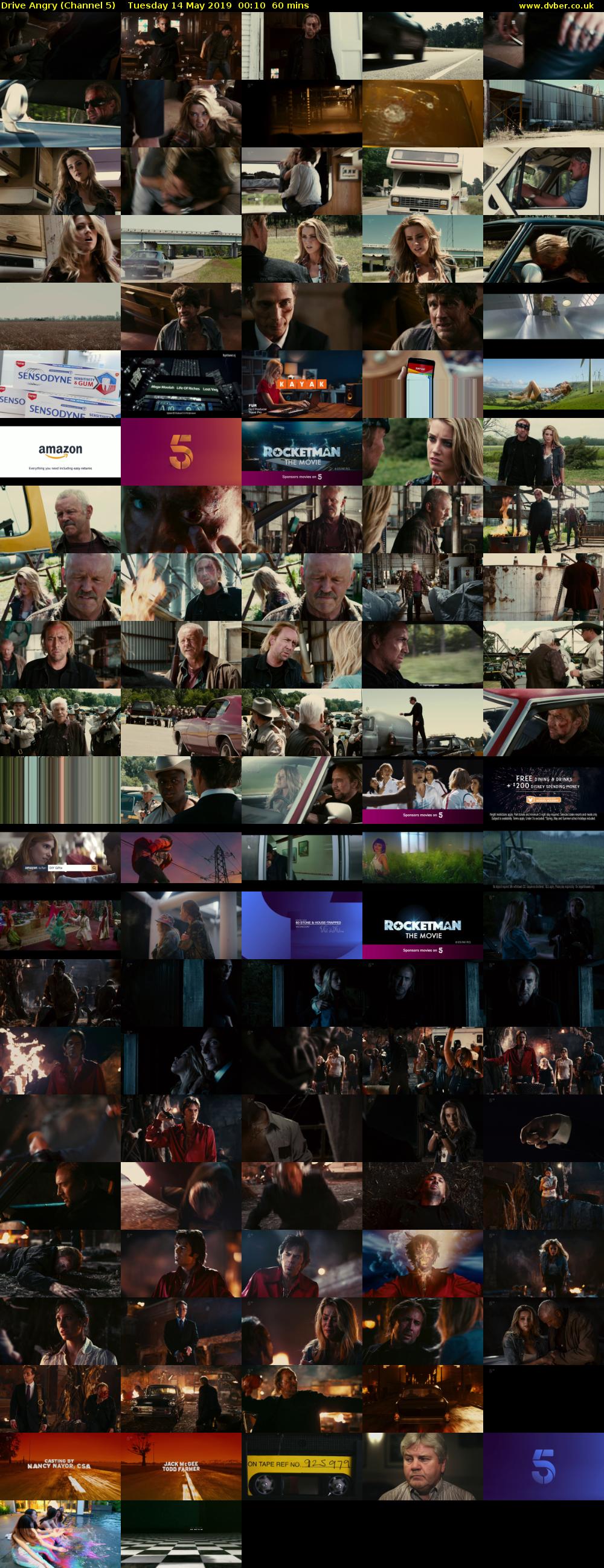 Drive Angry (Channel 5) Tuesday 14 May 2019 00:10 - 01:10
