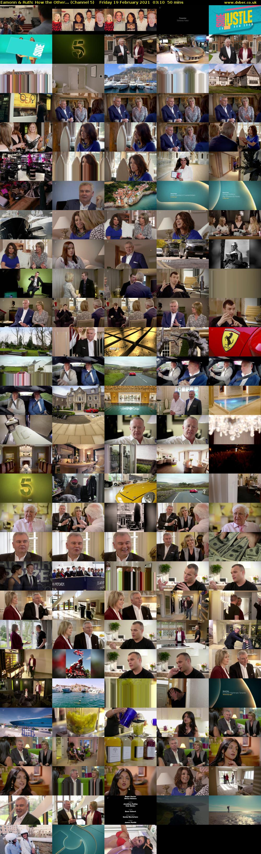 Eamonn & Ruth: How the Other... (Channel 5) Friday 19 February 2021 03:10 - 04:00