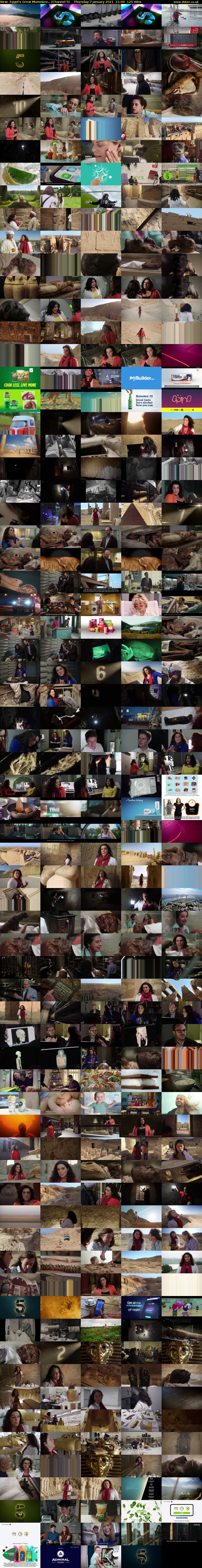 Egypt's Great Mummies:.. (Channel 5) Thursday 7 January 2021 21:00 - 23:05