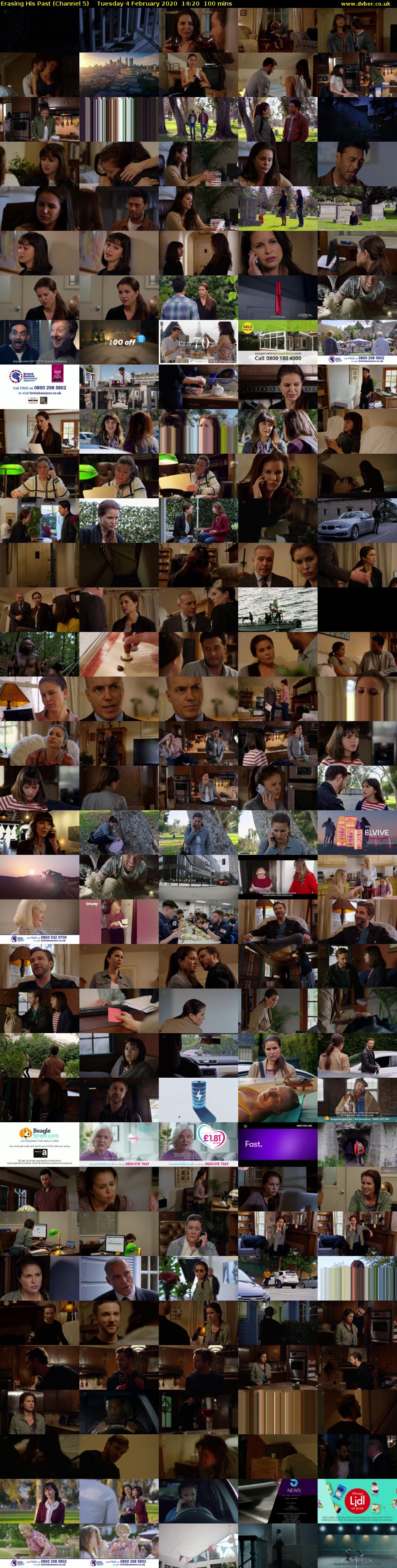 Erasing His Past (Channel 5) Tuesday 4 February 2020 14:20 - 16:00