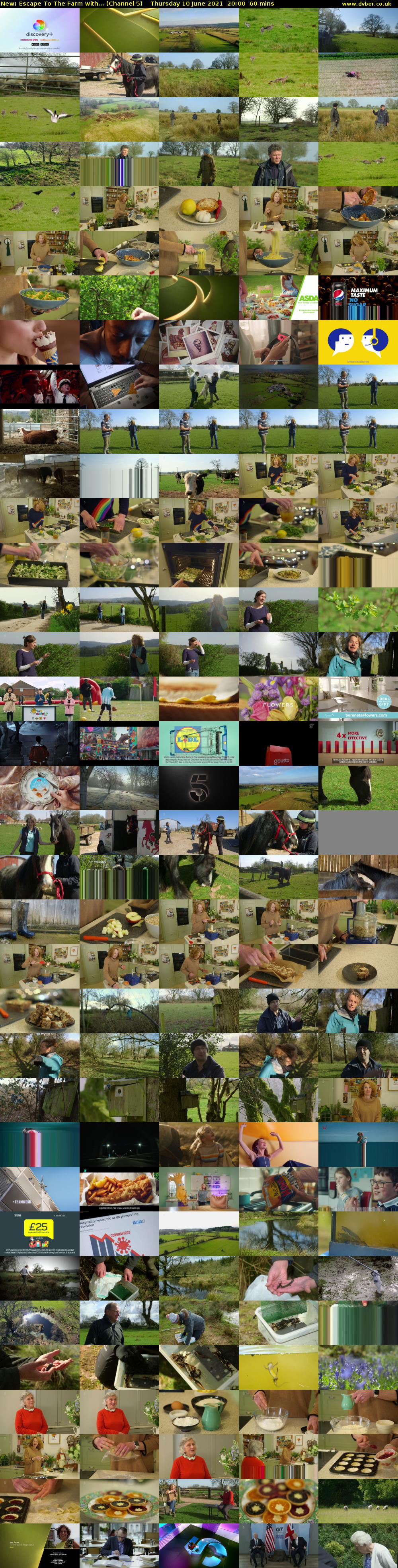 Escape To The Farm with... (Channel 5) Thursday 10 June 2021 20:00 - 21:00