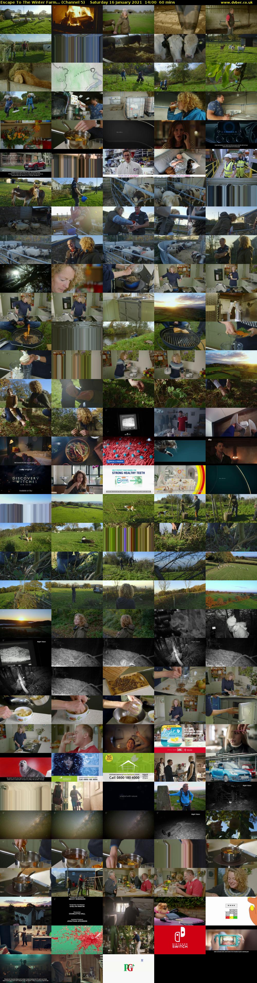 Escape To The Winter Farm... (Channel 5) Saturday 16 January 2021 14:00 - 15:00