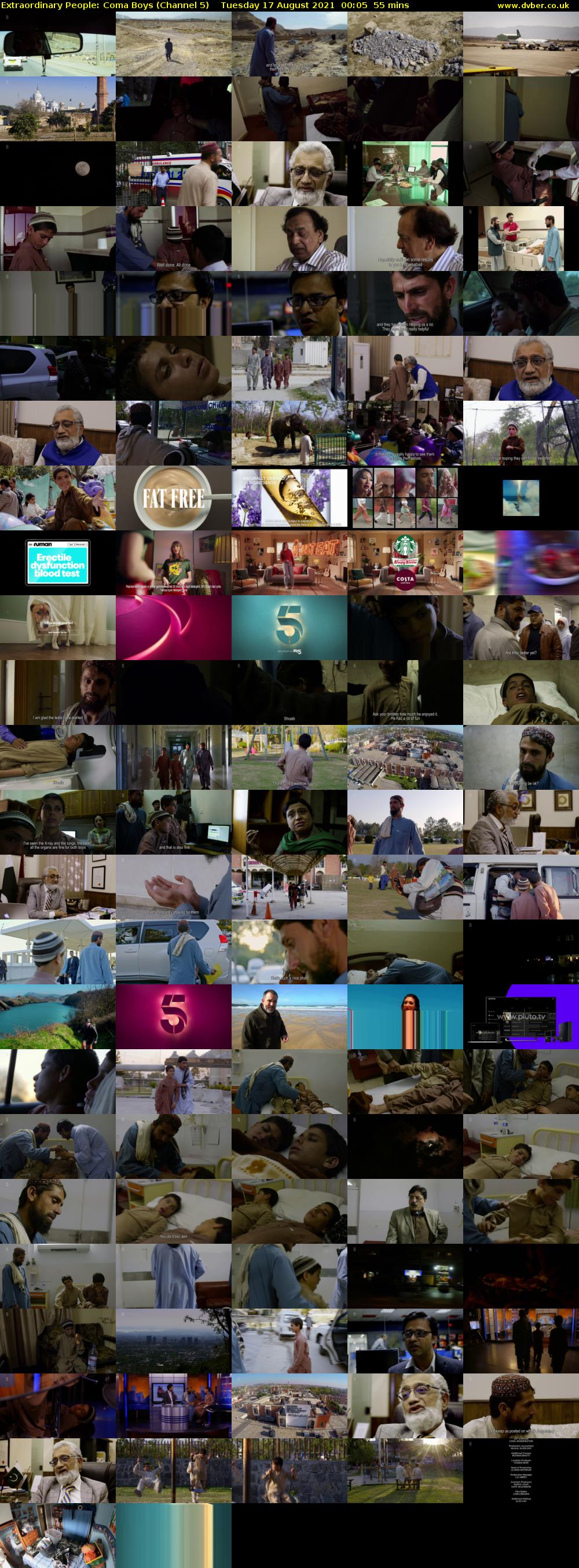 Extraordinary People: Coma Boys (Channel 5) Tuesday 17 August 2021 00:05 - 01:00