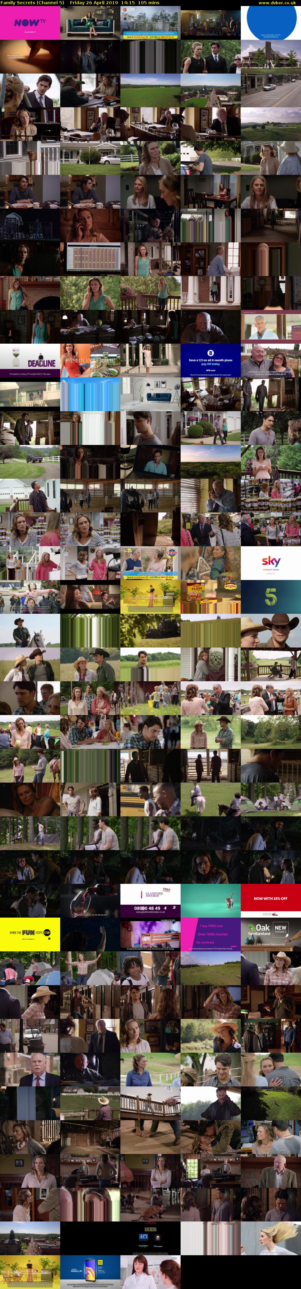 Family Secrets (Channel 5) Friday 26 April 2019 14:15 - 16:00