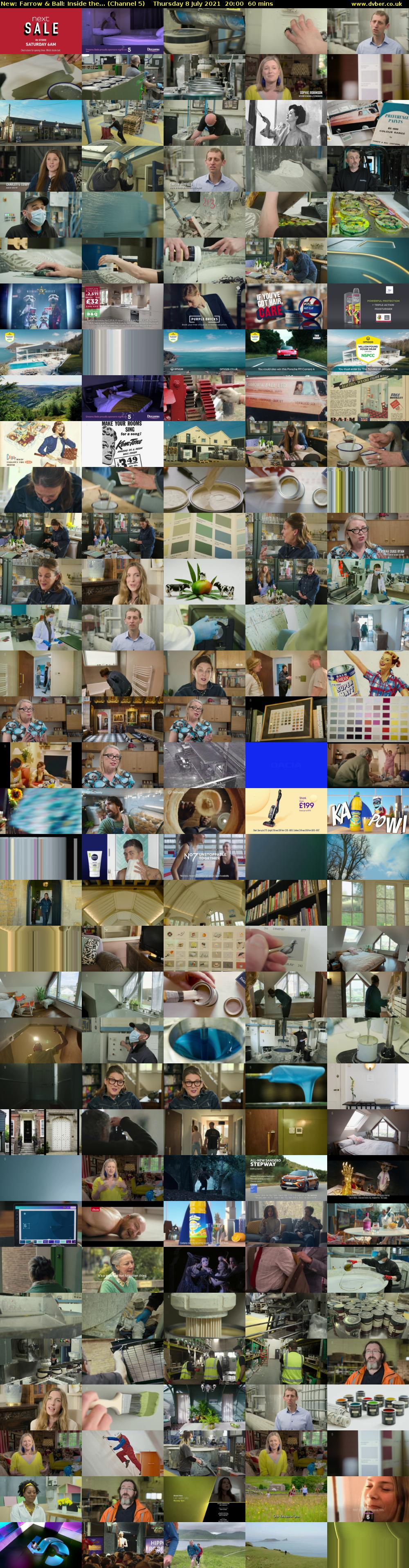 Farrow & Ball: Inside the... (Channel 5) Thursday 8 July 2021 20:00 - 21:00