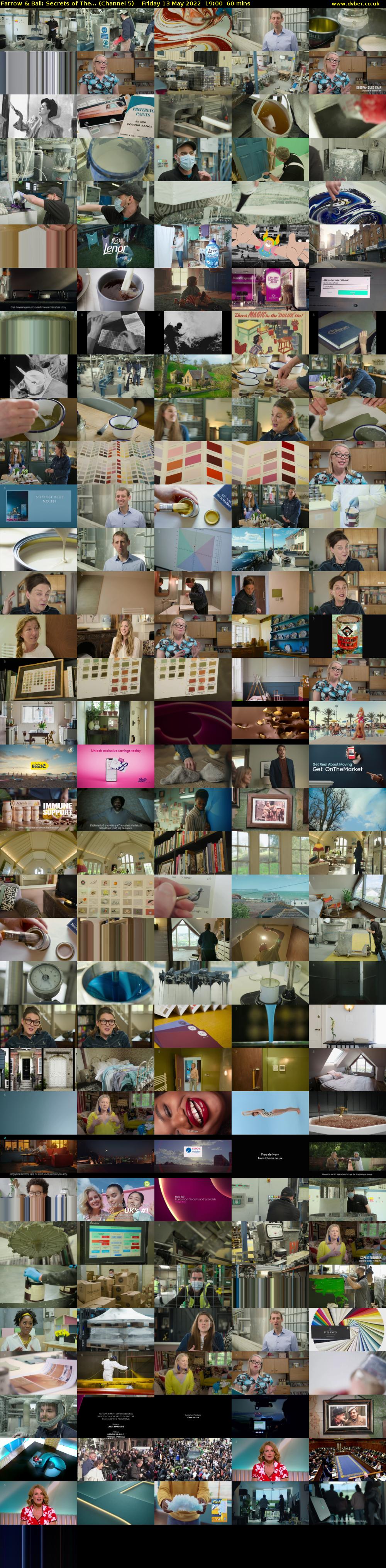Farrow & Ball: Secrets of The... (Channel 5) Friday 13 May 2022 19:00 - 20:00