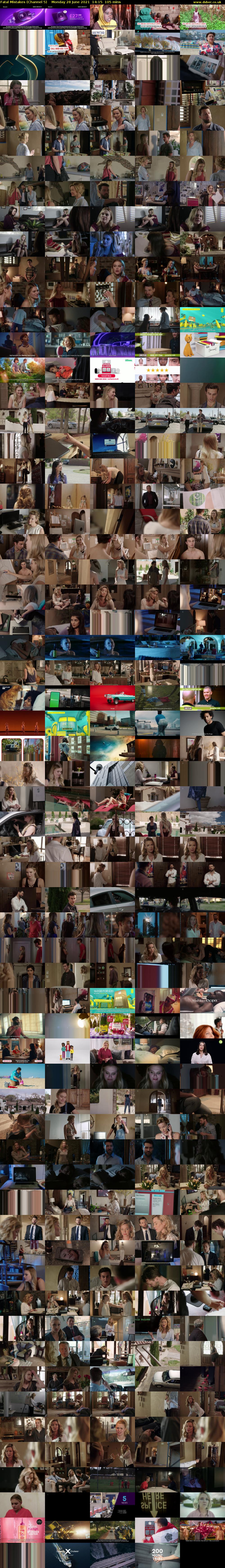 Fatal Mistakes (Channel 5) Monday 28 June 2021 14:15 - 16:00