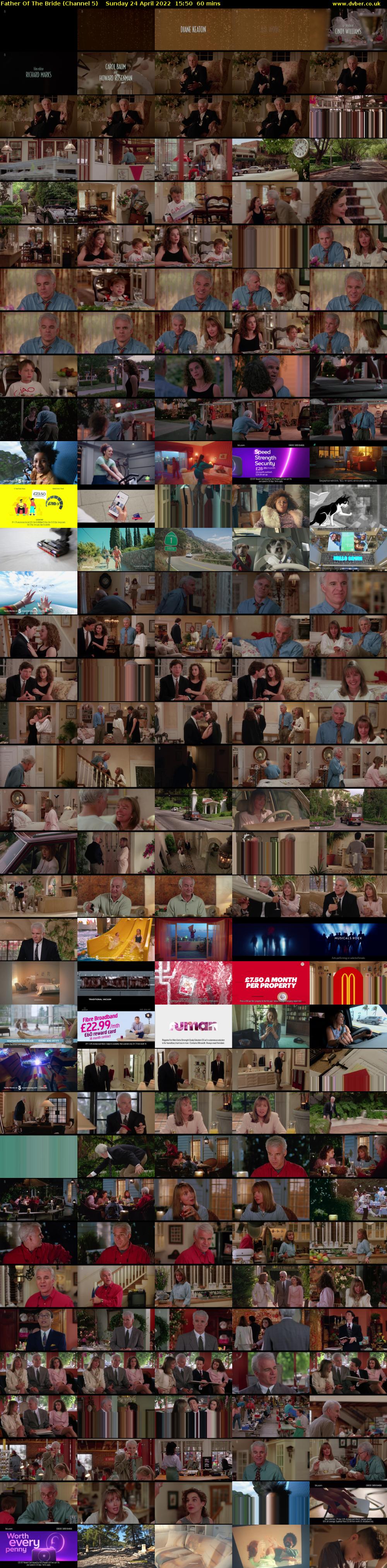 Father Of The Bride (Channel 5) Sunday 24 April 2022 15:50 - 16:50