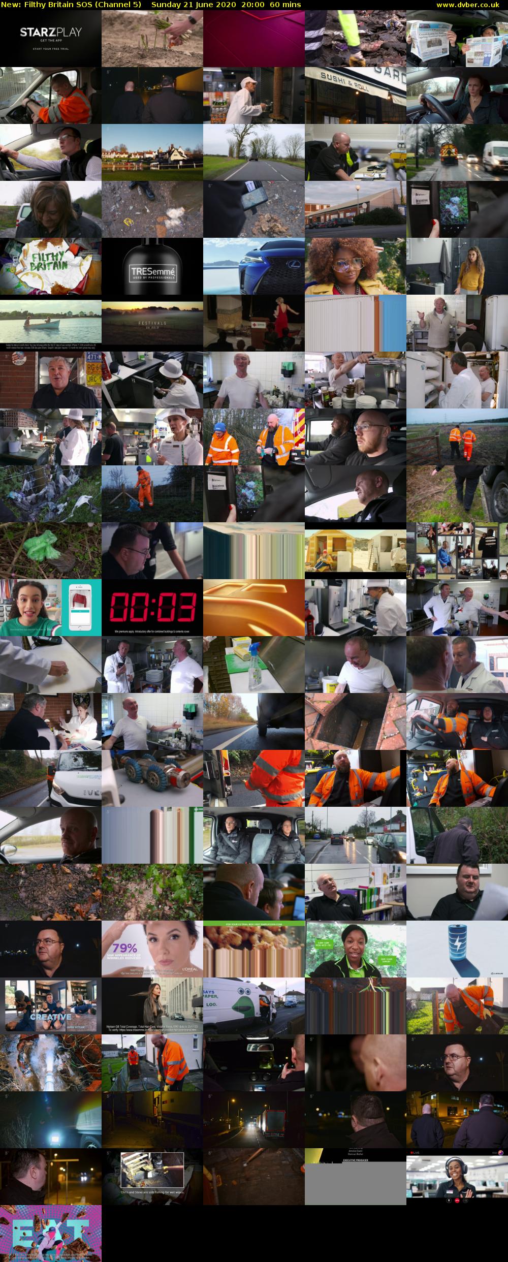 Filthy Britain SOS (Channel 5) Sunday 21 June 2020 20:00 - 21:00