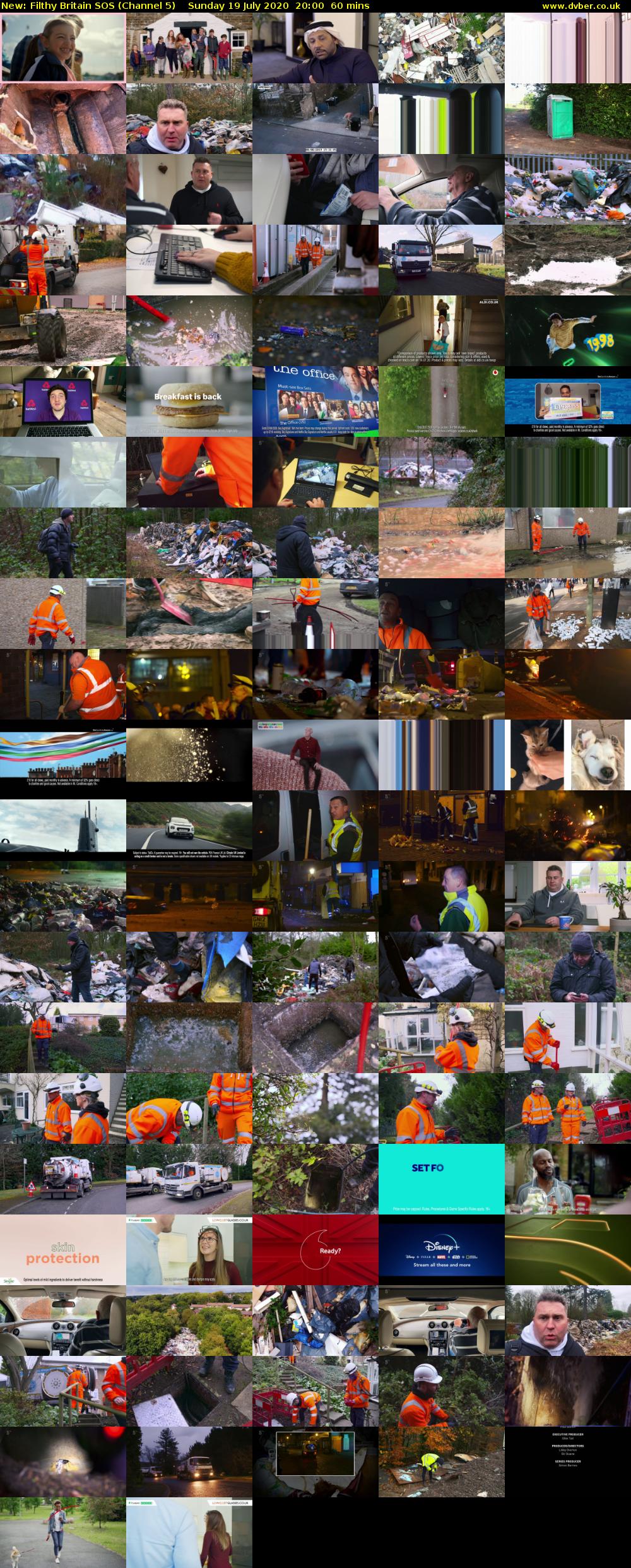 Filthy Britain SOS (Channel 5) Sunday 19 July 2020 20:00 - 21:00