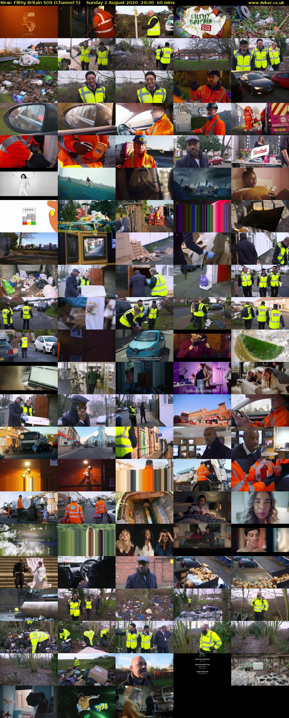Filthy Britain SOS (Channel 5) Sunday 2 August 2020 20:00 - 21:00