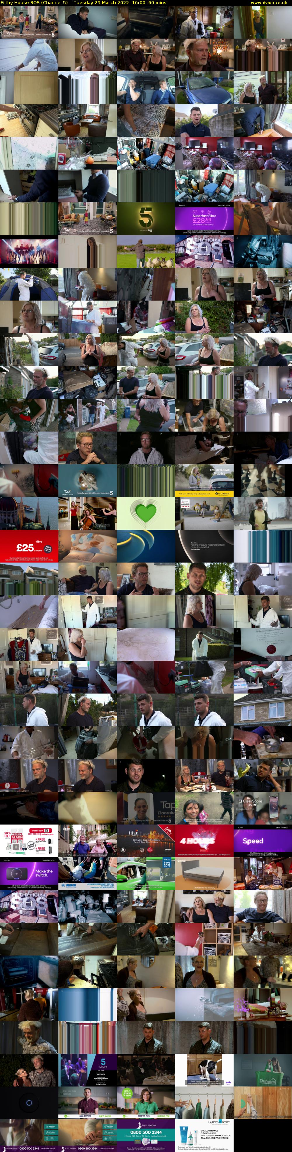 Filthy House SOS (Channel 5) Tuesday 29 March 2022 16:00 - 17:00