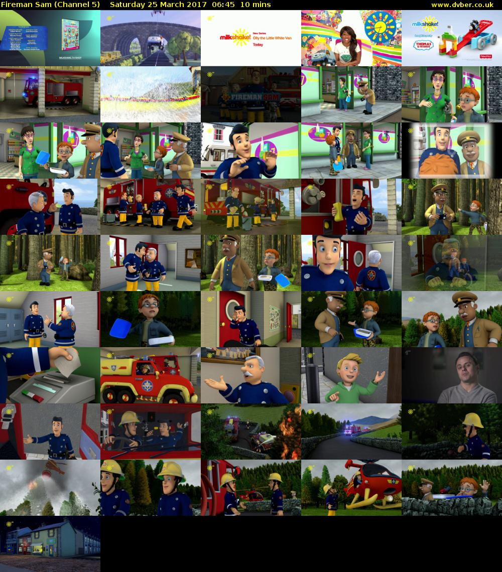 Fireman Sam (Channel 5) Saturday 25 March 2017 06:45 - 06:55