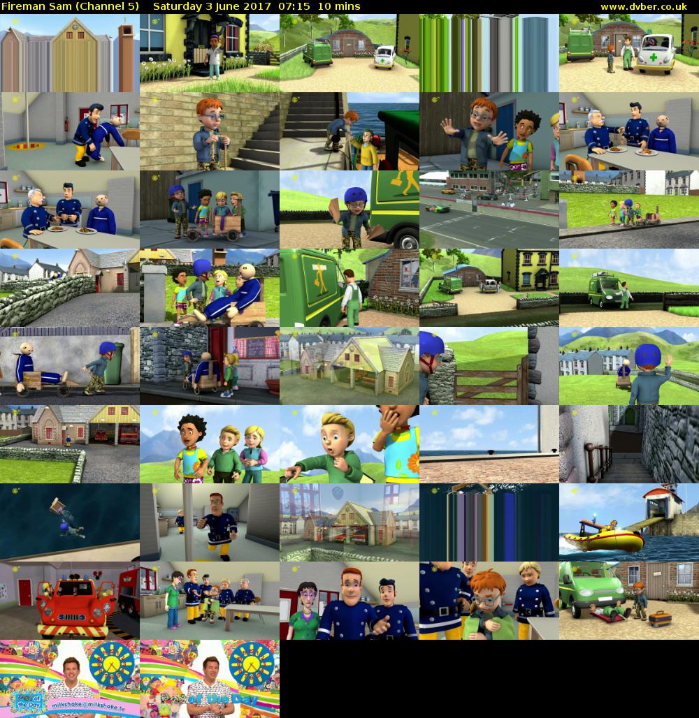 Fireman Sam (Channel 5) Saturday 3 June 2017 07:15 - 07:25
