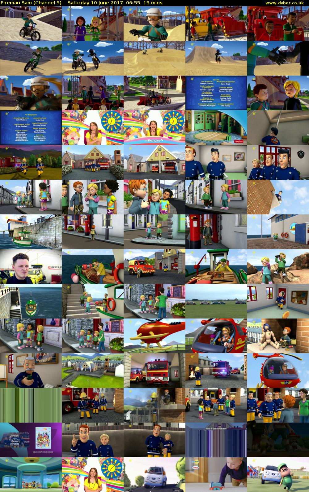 Fireman Sam (Channel 5) Saturday 10 June 2017 06:55 - 07:10