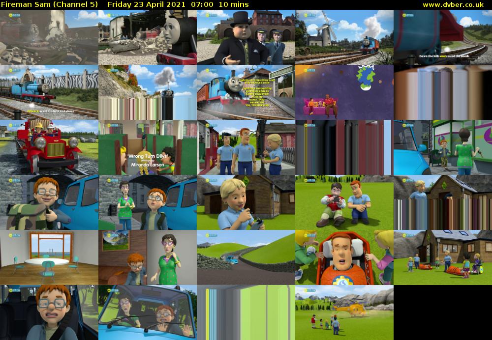 Fireman Sam (Channel 5) Friday 23 April 2021 07:00 - 07:10