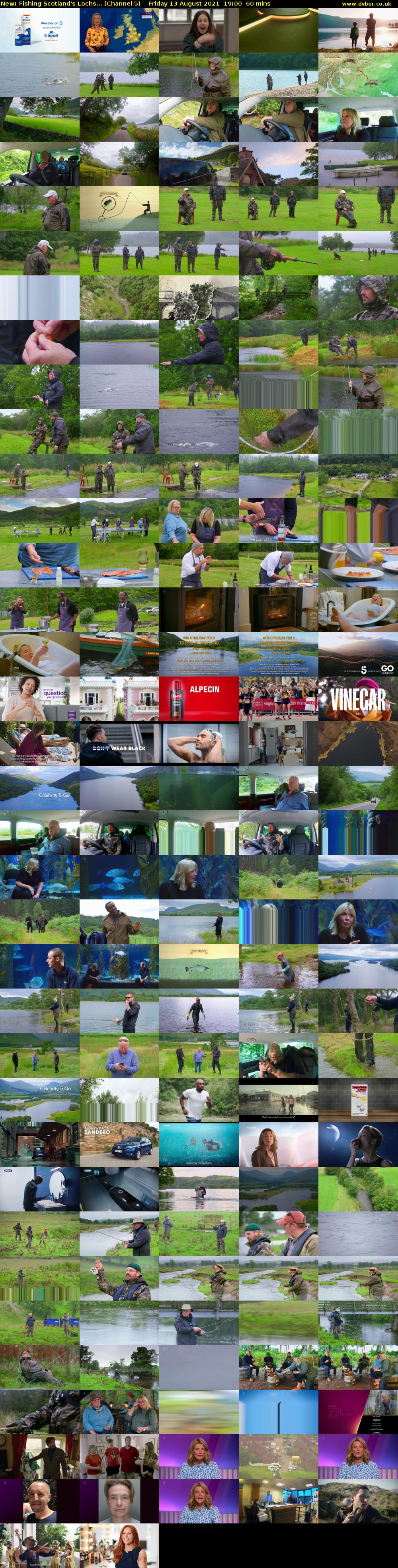 Fishing Scotland's Lochs... (Channel 5) Friday 13 August 2021 19:00 - 20:00